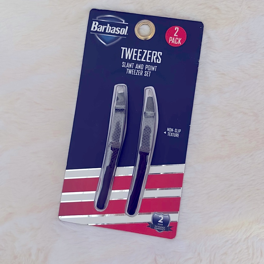 Barbasol 2 pack tweezers